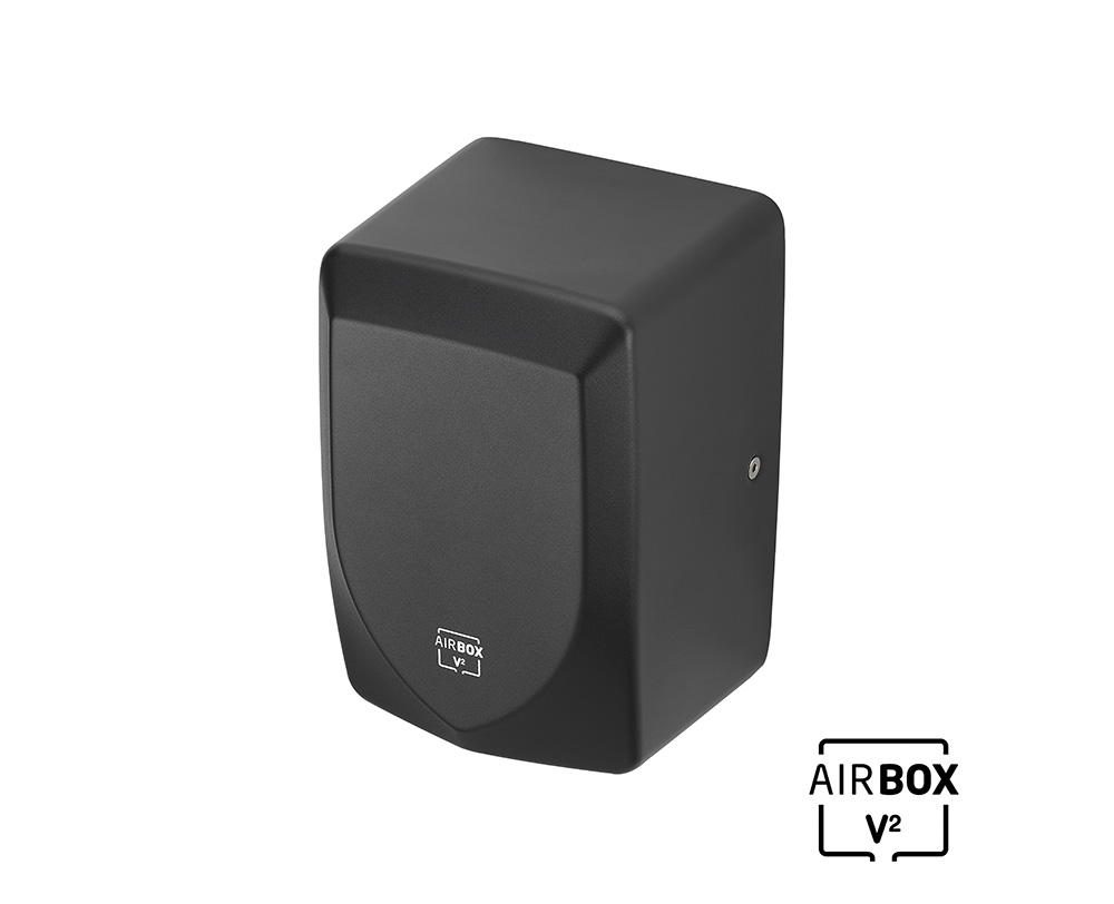 Airbox V2 Hand Dryer Black